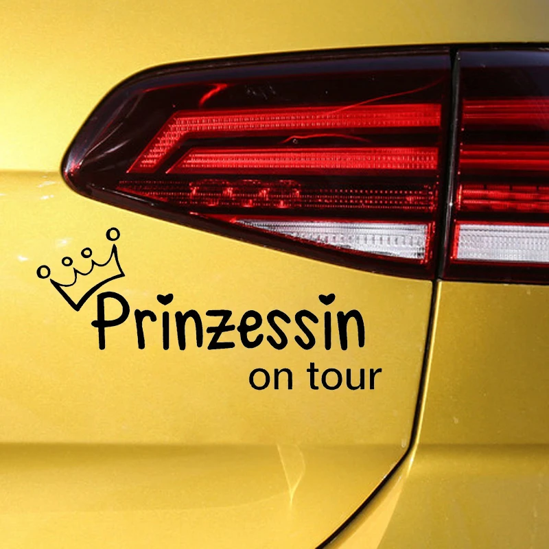 20*10cm Princess On Tour Crown Girls Car Sticker Girl Beautiful Lovely Little Princess Vinyl Car Wrap Decor Decals
20*10cm Princess On Tour Crown Girls Car Sticker Girl Beautiful Lovely Little Princess Vinyl Car Wrap Decor Decals