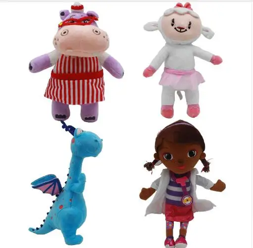 Anime Plush toy doctor Doc McStuffins Dottie Hippo sheep Animal stuffed Plush doll Children Kids baby gift Hot Sale 28-34cm
Anime Plush toy doctor Doc McStuffins Dottie Hippo sheep Animal stuffed Plush doll Children Kids baby gift Hot Sale 28-34cm