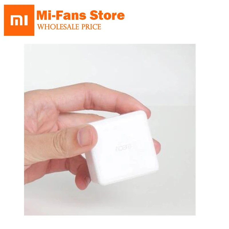 2018 Xiaomi Mi Magic Cube Controller Zigbee Version Controlled by Six Actions For Smart Home Device work with mijia mi home app
2018 Xiaomi Mi Magic Cube Controller Zigbee Version Controlled by Six Actions For Smart Home Device work with mijia mi home app