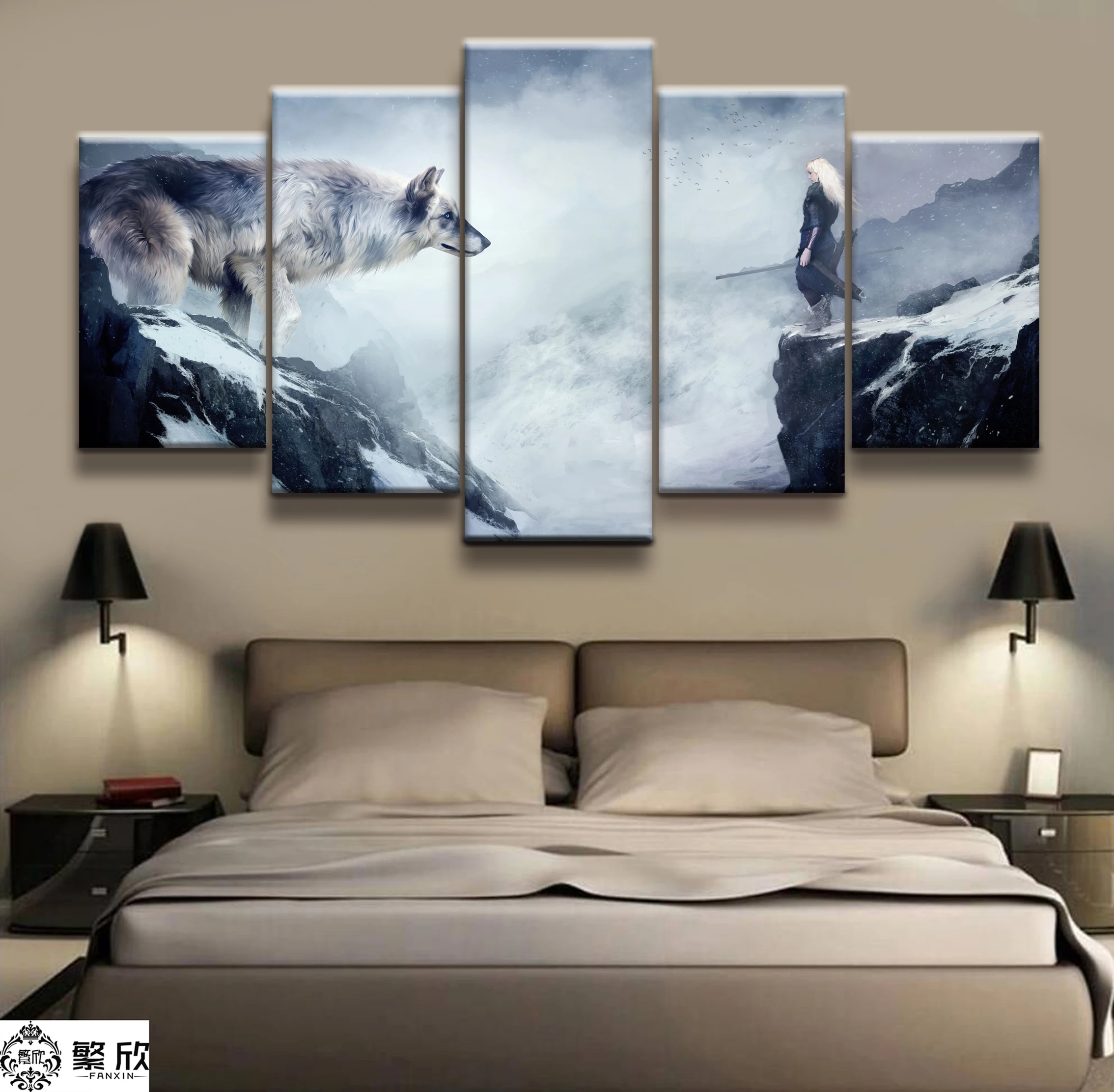 Hot Sales Without Frame 5 Panels Picture Warriors and Super Beasts Animation Painting Artwork Wall Art Canvas Painting Wholesale
Hot Sales Without Frame 5 Panels Picture Warriors and Super Beasts Animation Painting Artwork Wall Art Canvas Painting Wholesale