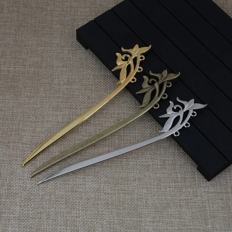 Alloy Hair Sticks Long Thin Pattern Slender Kanzashi Cloud Flower Knife Sword Shape Hairpin for Women DIY Hair Ornaments
Alloy Hair Sticks Long Thin Pattern Slender Kanzashi Cloud Flower Knife Sword Shape Hairpin for Women DIY Hair Ornaments