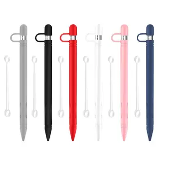 Silicone Anti-lost Protective Case Shell Anti-scroll Skin Nib Cover / Cable Adapter Tether for Apple Pencil
Silicone Anti-lost Protective Case Shell Anti-scroll Skin Nib Cover / Cable Adapter Tether for Apple Pencil