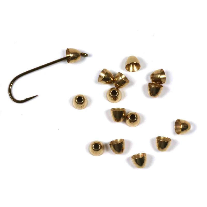 Wifreo 200pcs 5.5mm Fly Tying Brass Cone Head Beads for Tube Fly Streamer Zonker Fly Tying Material Wholesale for 2mm Liner Tube
Wifreo 200pcs 5.5mm Fly Tying Brass Cone Head Beads for Tube Fly Streamer Zonker Fly Tying Material Wholesale for 2mm Liner Tube