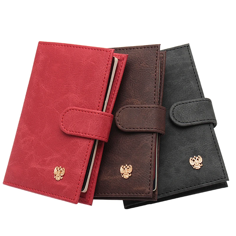 2019New Russian Metal double-headed eagle Buckle passport holder Built in RFID Blocking passport cover
2019New Russian Metal double-headed eagle Buckle passport holder Built in RFID Blocking passport cover
