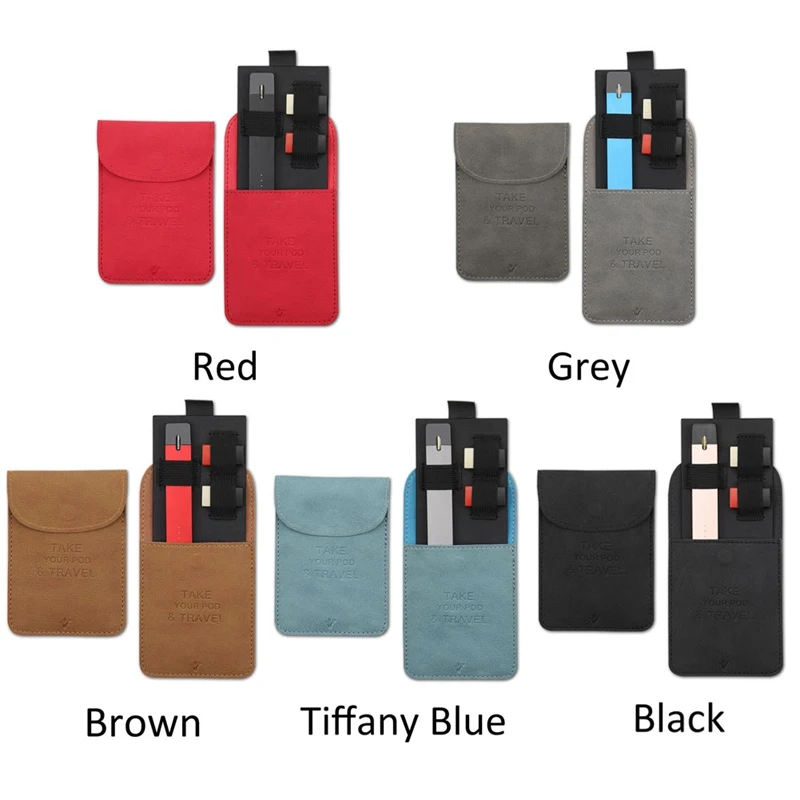 Leather Portable Vape Holster Wallet Bag for The Smoke Fit Kit with Card Slots for Your Cartridges
Leather Portable Vape Holster Wallet Bag for The Smoke Fit Kit with Card Slots for Your Cartridges