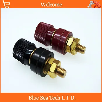 New Copper 8mm 555 Terminal Binding Post banana socket,Audio output connector red and black two color
New Copper 8mm 555 Terminal Binding Post banana socket,Audio output connector red and black two color