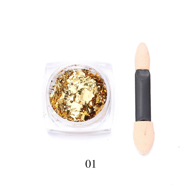 Nail Pigment Pearl Powder Decoration Manicure with Brush 1 Box Gold Mirror Powder Glitter for Nails Lots Colors TSLM1
Nail Pigment Pearl Powder Decoration Manicure with Brush 1 Box Gold Mirror Powder Glitter for Nails Lots Colors TSLM1