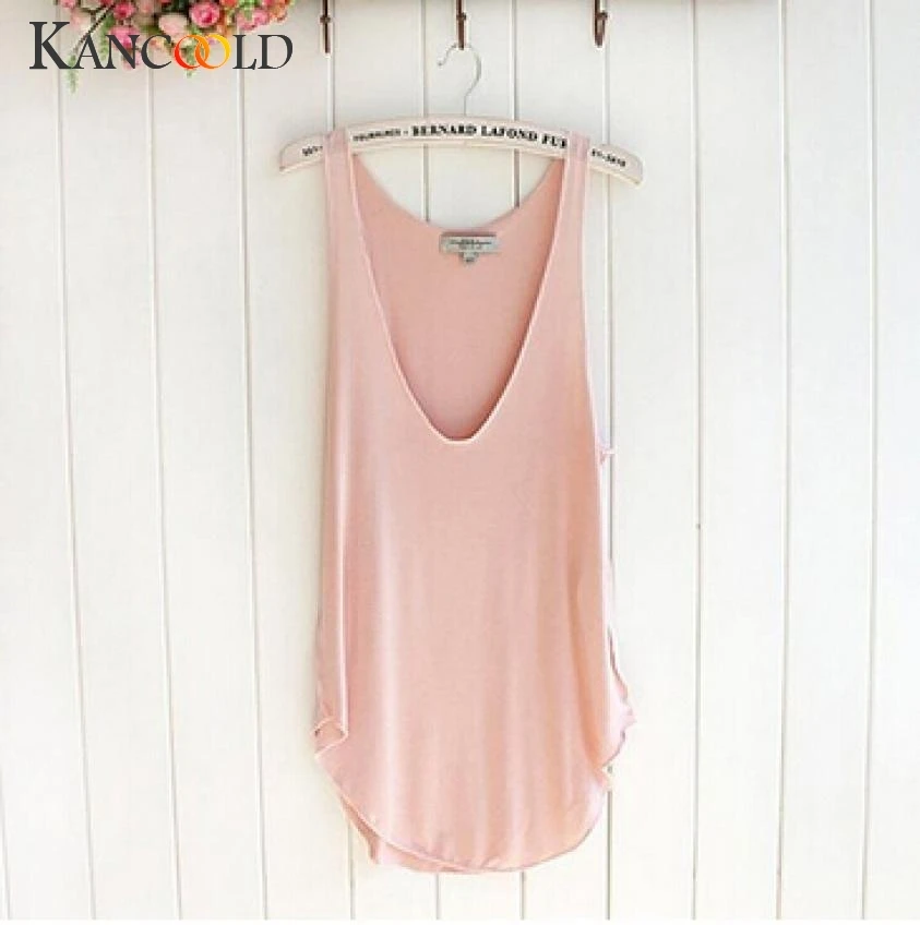 Hot Sale 2017 Fashion Women Summer Casual Tank Top Sexy Deep V-neck Solid Cotton Irregular Hem Stylish Aug28
Hot Sale 2017 Fashion Women Summer Casual Tank Top Sexy Deep V-neck Solid Cotton Irregular Hem Stylish Aug28