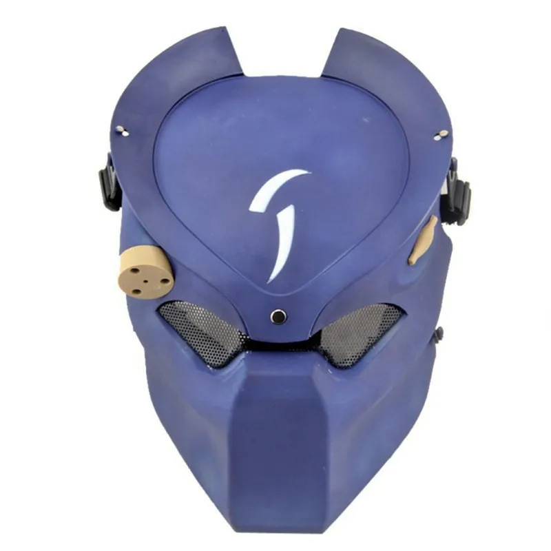 Generic Alien Vs Predator Lonely Wolf Mask With Lamp Outdoor Tactical