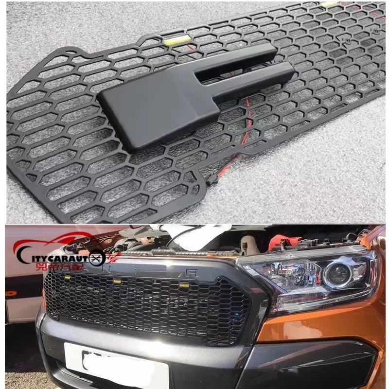 OWN DESIGN MODIFIED FRONT RACING GRILLE GRILL ORANGE WHITE LED BUMPER MASK COVER TRIMS FIT FOR RANGER T7 XTL PICKUP CAR GRILLS
OWN DESIGN MODIFIED FRONT RACING GRILLE GRILL ORANGE WHITE LED BUMPER MASK COVER TRIMS FIT FOR RANGER T7 XTL PICKUP CAR GRILLS