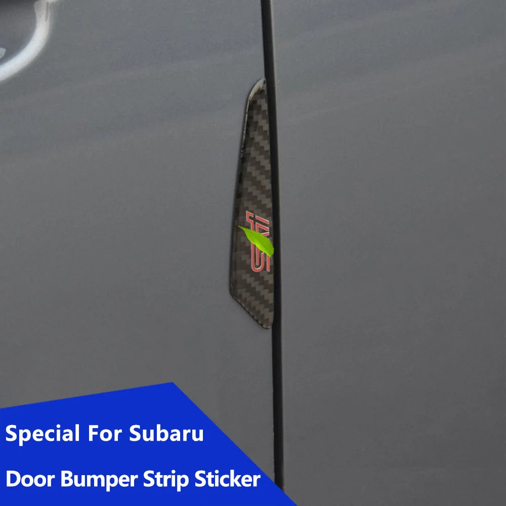 4 pcs/set STI Carbon Fiber Door Bumper Strip 3D Sticker For Subaru Forester XV Impreza Legacy Outback Tribeca BRZ WRX
4 pcs/set STI Carbon Fiber Door Bumper Strip 3D Sticker For Subaru Forester XV Impreza Legacy Outback Tribeca BRZ WRX