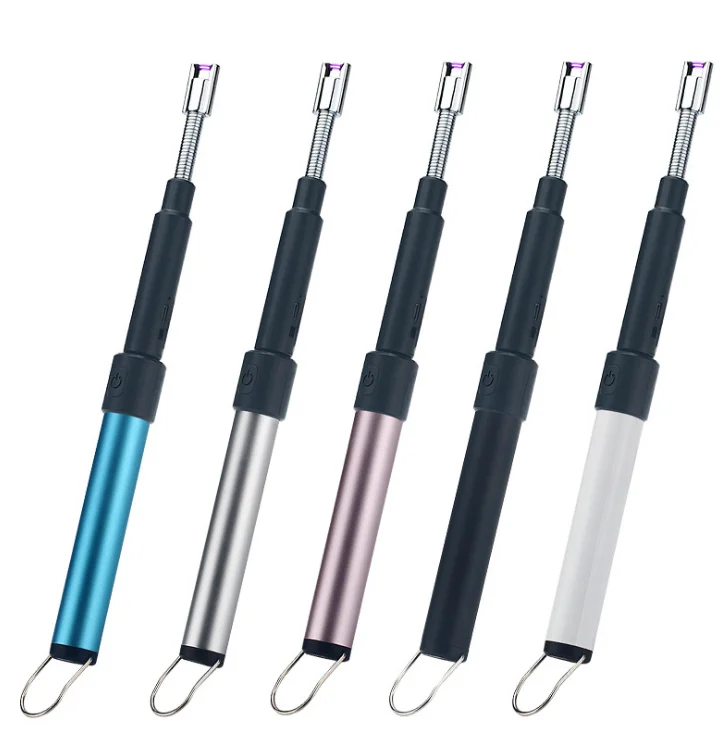 USB Rechargeable Electric Arc Lighter Long Scalable Flexible Neck Windproof Candle Lighters for Kitchen Gas Stove Outdoor 801
USB Rechargeable Electric Arc Lighter Long Scalable Flexible Neck Windproof Candle Lighters for Kitchen Gas Stove Outdoor 801