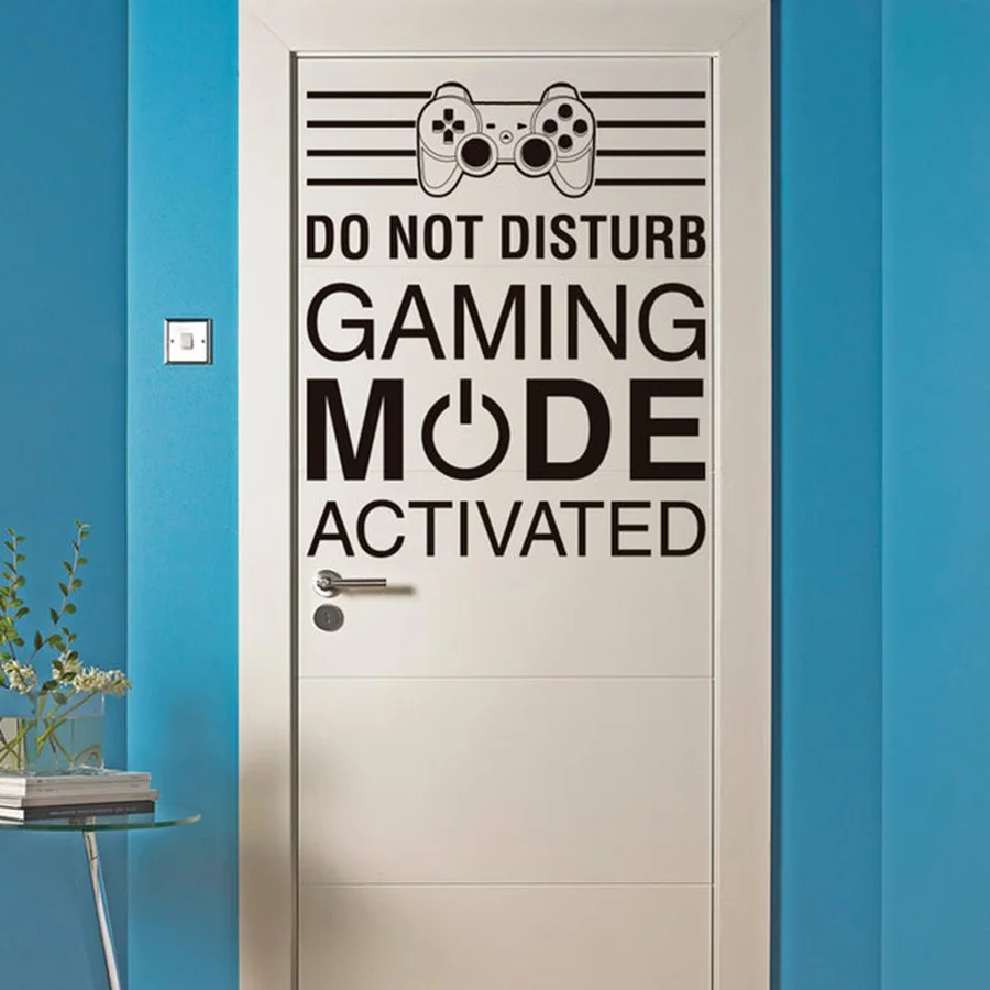 Large Game Zone Wall Sticker Gamer Quote Wall Decal For Home Gaming Room Controller Video Game Boy Bedroom Decor Game Mural N252
Large Game Zone Wall Sticker Gamer Quote Wall Decal For Home Gaming Room Controller Video Game Boy Bedroom Decor Game Mural N252