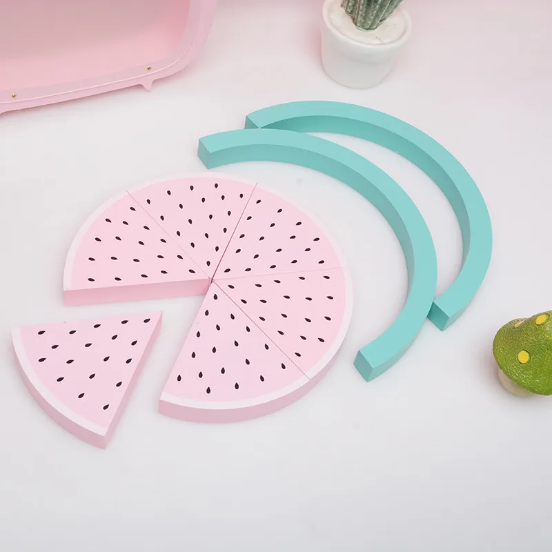 Beautiful Wooden Blocks Toys Hot Watermelon Shape Assembling Blocks Infant Children Educational Baby Unisex Toys
Beautiful Wooden Blocks Toys Hot Watermelon Shape Assembling Blocks Infant Children Educational Baby Unisex Toys