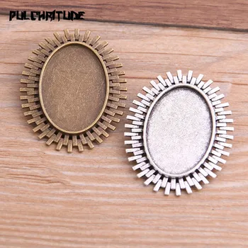 2pcs 20*30mm Inner Size Antique Bronze Silver color Oval Big Punk Toothed Brooch Cabochon Base Setting Charms Pendant
2pcs 20*30mm Inner Size Antique Bronze Silver color Oval Big Punk Toothed Brooch Cabochon Base Setting Charms Pendant