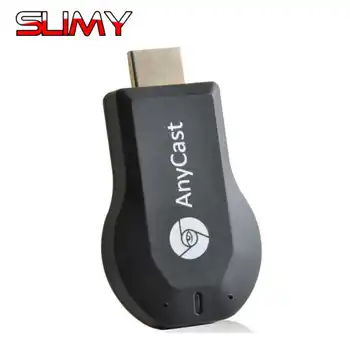 Slimy Newest Anycast M4 Plus Airplay Mirroring Multiple TV Stick Adapter Mini Android Chrome Cast HDMI WiFi Dongle 1080P
Slimy Newest Anycast M4 Plus Airplay Mirroring Multiple TV Stick Adapter Mini Android Chrome Cast HDMI WiFi Dongle 1080P