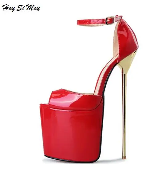 Summer 2019 Women Shoes Platform 9.5cm Slippers Metal Thin Heels and High heels 22cm Slides Drag Queen CD Plus Size 40-48
Summer 2019 Women Shoes Platform 9.5cm Slippers Metal Thin Heels and High heels 22cm Slides Drag Queen CD Plus Size 40-48