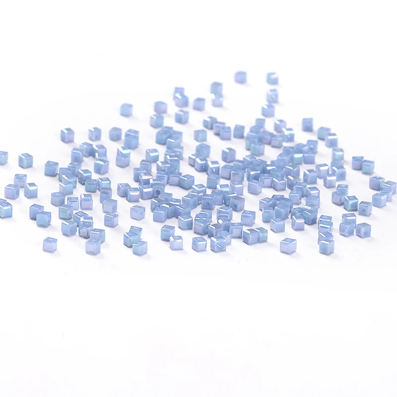 Sky Blue AB 100pc 2mm Austria Crystal Cube Beads Loose Beads Charm Glass Square-shape Crystal Beads for Beading Jewelry C-1
Sky Blue AB 100pc 2mm Austria Crystal Cube Beads Loose Beads Charm Glass Square-shape Crystal Beads for Beading Jewelry C-1