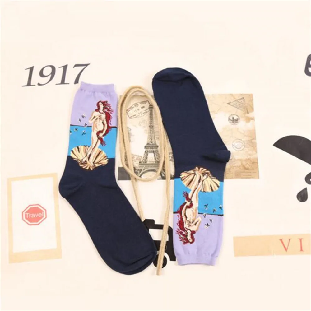 New Hot Art Creative Painting Socks Van Gogh Paiting Oil Painting Series Fashion Hot Sale Funny Womens Mens Socks
New Hot Art Creative Painting Socks Van Gogh Paiting Oil Painting Series Fashion Hot Sale Funny Womens Mens Socks