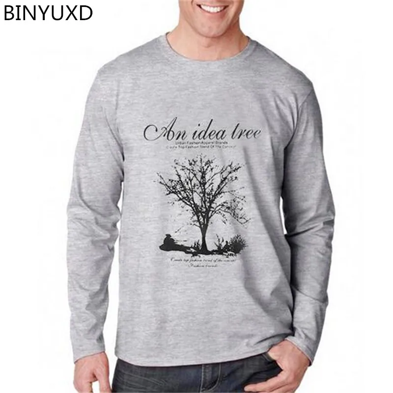 BINYUXD Long Sleeve T-shirt men Environmental Friendly Print T Shirt male Casual fashion large size Tshirt Brand-Clothing S-5XL
BINYUXD Long Sleeve T-shirt men Environmental Friendly Print T Shirt male Casual fashion large size Tshirt Brand-Clothing S-5XL