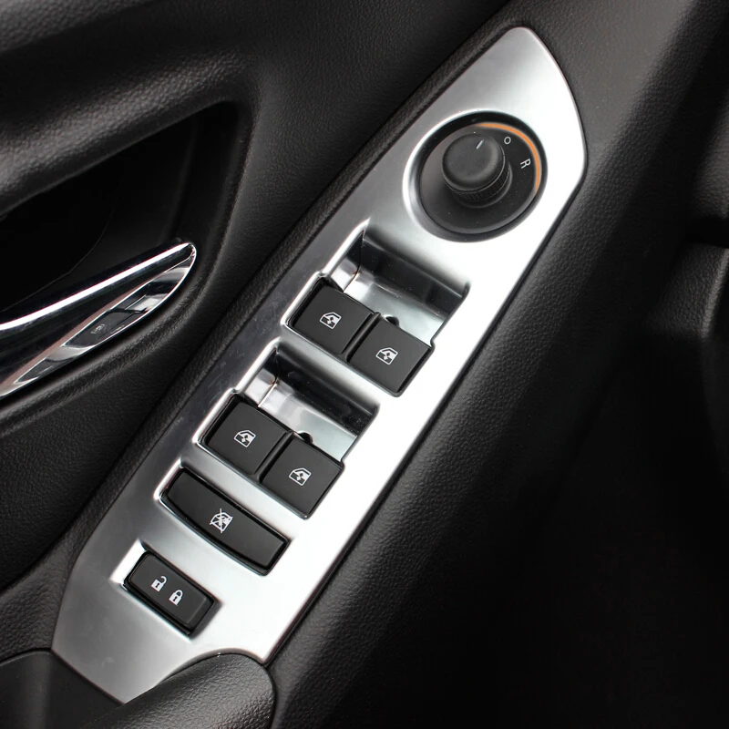 4 PCS Car Styling ABS Chrome Window Lift Control Ring Panel Cover Stickers for Chevrolet TRAX 2014 2015 2016 Accessories
4 PCS Car Styling ABS Chrome Window Lift Control Ring Panel Cover Stickers for Chevrolet TRAX 2014 2015 2016 Accessories