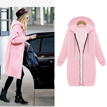 7 Colors 2018 Women Long Jacket Autumn Long Sleeve Hooded Jacket Coat Loose Solid Plus Size Casual Jacket
7 Colors 2018 Women Long Jacket Autumn Long Sleeve Hooded Jacket Coat Loose Solid Plus Size Casual Jacket