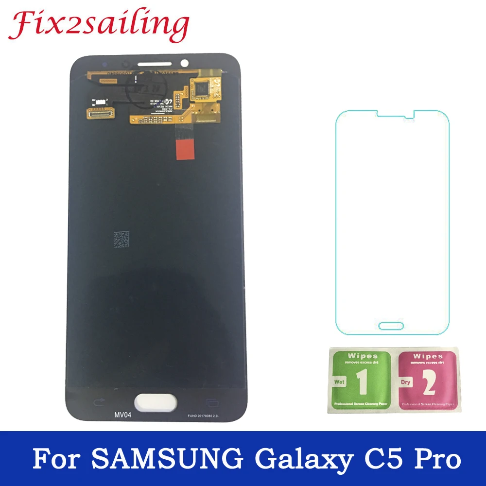 Super Amoled LCDS For SAMSUNG Galaxy C5 Pro C5010 Touch Screen Digitizer Full Assembly Replacement parts Free Shipping C5 Pro
Super Amoled LCDS For SAMSUNG Galaxy C5 Pro C5010 Touch Screen Digitizer Full Assembly Replacement parts Free Shipping C5 Pro