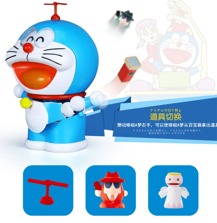 18 Genuine Doraemon The Robot Spirits Face Eyes Changeable Youtube Fashion Model Kits Anime Action Figure Collection Toys Geek Mom Universe