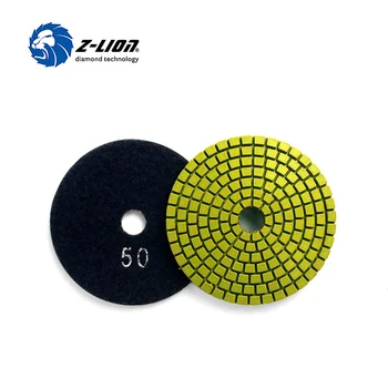 Z-LION 1 Piece 3" Diamond Polishing Pad 80mm Wet Flexible Granite Concrete Marble Sander Disc Quality Diamond tool
Z-LION 1 Piece 3" Diamond Polishing Pad 80mm Wet Flexible Granite Concrete Marble Sander Disc Quality Diamond tool
