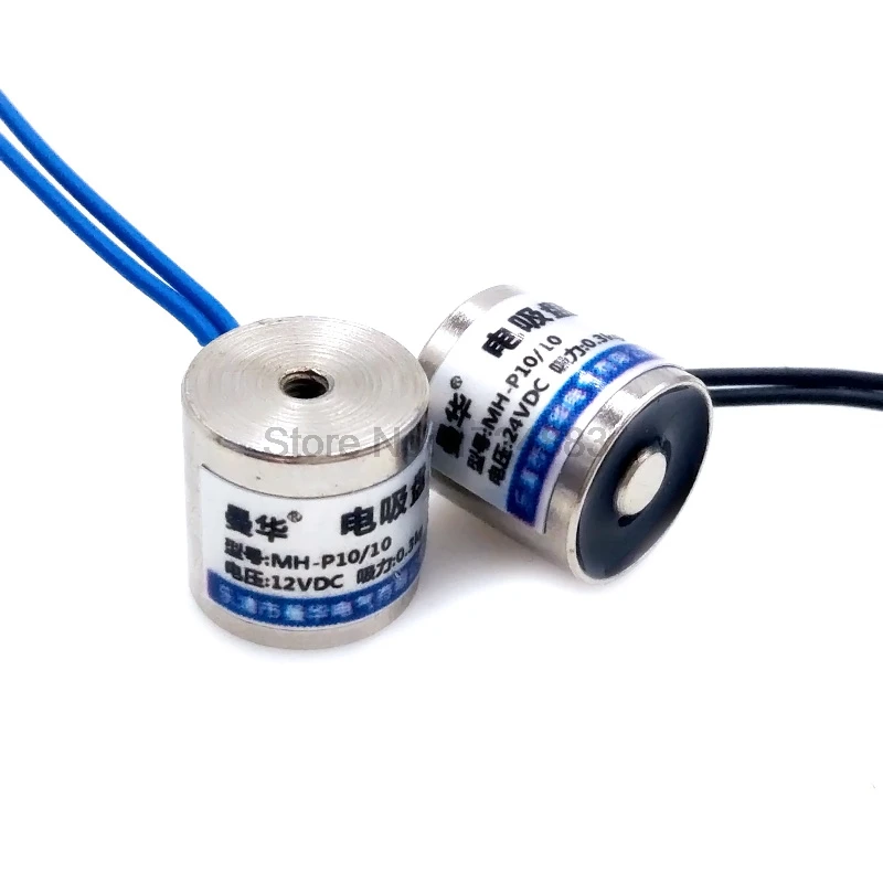 P10/10 Holding Electric Magnet Electromagnet Lifting DC12V 24V 0.3Kg 3N Waterproof Solenoid Sucker Electromagnet
P10/10 Holding Electric Magnet Electromagnet Lifting DC12V 24V 0.3Kg 3N Waterproof Solenoid Sucker Electromagnet