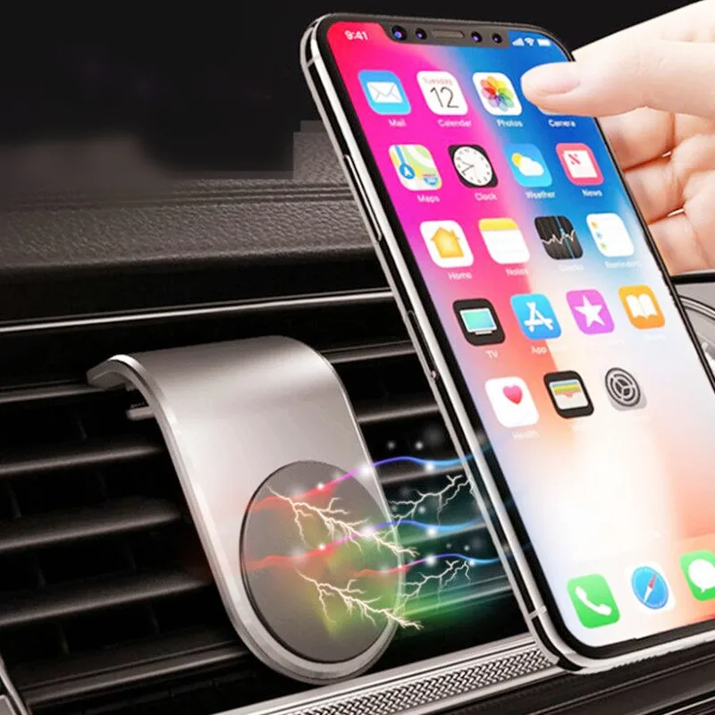 Magnetic Car Phone Holder For Phone L Shape Air Vent Mount Stand GPS in Car Magnet Mobile Holder For iphone X 7 8 Samsung S10 S8
Magnetic Car Phone Holder For Phone L Shape Air Vent Mount Stand GPS in Car Magnet Mobile Holder For iphone X 7 8 Samsung S10 S8