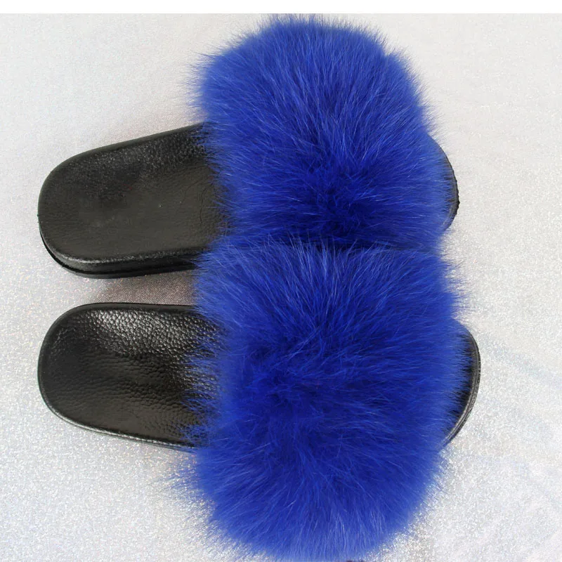 Female Fur Slipper Leather Fox Beach Slipper Shoes Fluffy Cozy Furry Slippers #41
Female Fur Slipper Leather Fox Beach Slipper Shoes Fluffy Cozy Furry Slippers #41