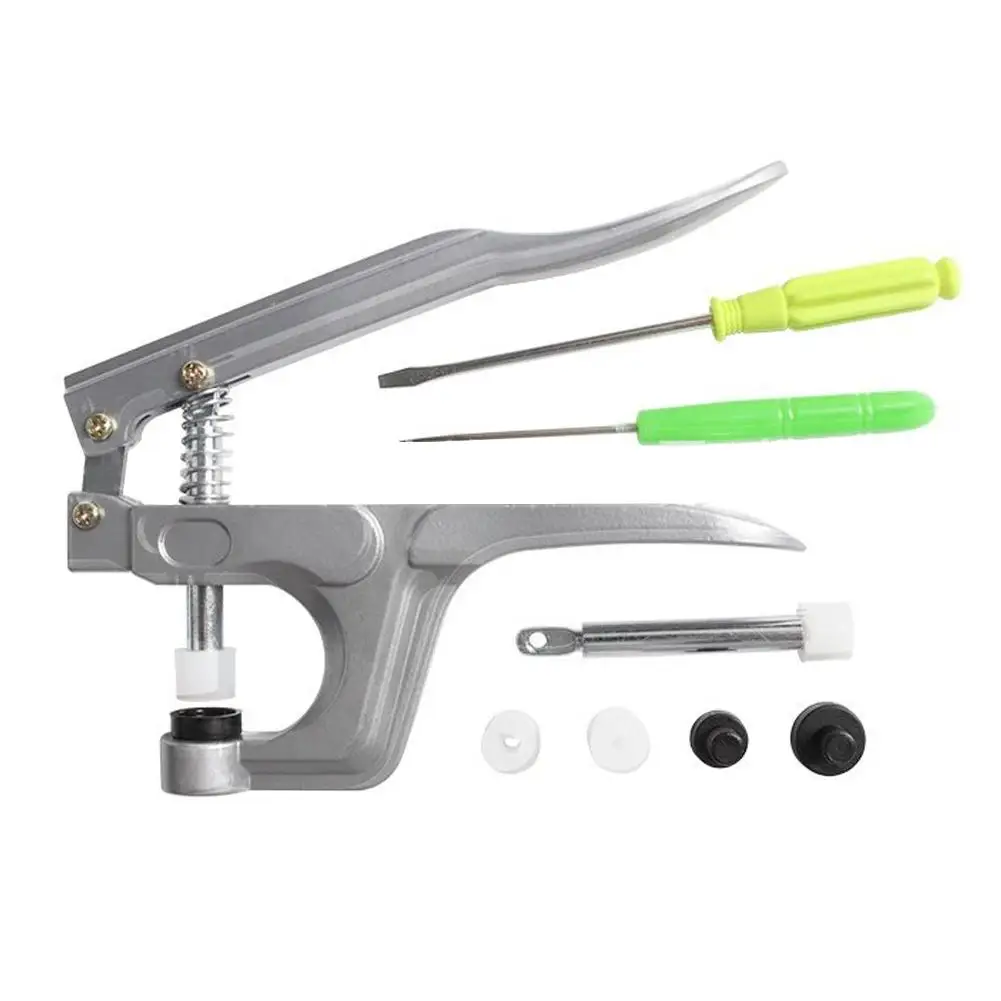 DIY T3 T5 T8 Snap Button Pliers Installation Attaching Tool Resin + Plastic Hand Pressure Clamp For Sewing Tool Set
DIY T3 T5 T8 Snap Button Pliers Installation Attaching Tool Resin + Plastic Hand Pressure Clamp For Sewing Tool Set