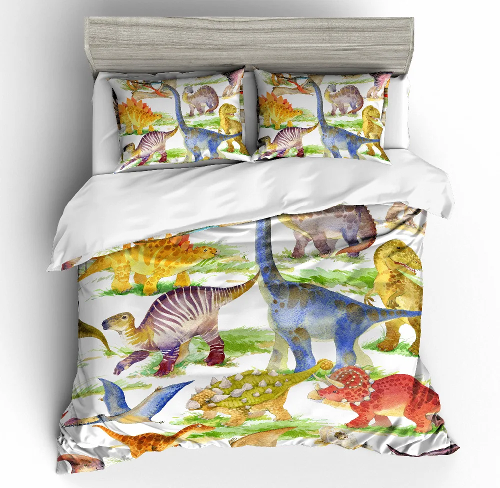 MUSOLEI 3D Duvet Cover Set Animal Dinosaur Brightly colored dinosaurs Bed Sheet Twin queen king
MUSOLEI 3D Duvet Cover Set Animal Dinosaur Brightly colored dinosaurs Bed Sheet Twin queen king