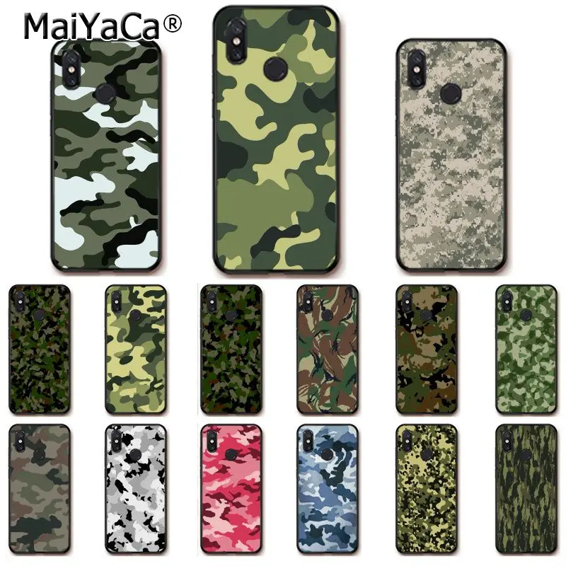 MaiYaCa Camouflage Pattern Camo military Army Phone Cover for Xiaomi Redm4X 6A Redmi Go Redmi5 5Plus Note4 Note5 7 mi A1 A2Lite
MaiYaCa Camouflage Pattern Camo military Army Phone Cover for Xiaomi Redm4X 6A Redmi Go Redmi5 5Plus Note4 Note5 7 mi A1 A2Lite