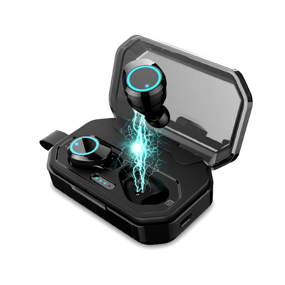 Wireless Earbuds Bluetooth 5.0 Earphones Touch Control TWS Headset IPX7 Waterproof Earphone with 3000mAh Charging Box
Wireless Earbuds Bluetooth 5.0 Earphones Touch Control TWS Headset IPX7 Waterproof Earphone with 3000mAh Charging Box