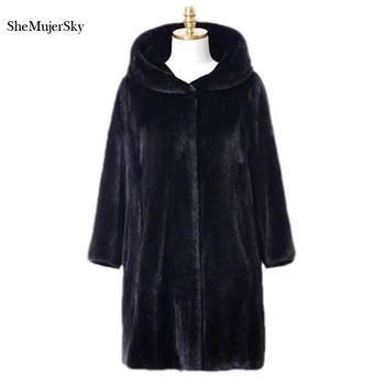 SheMujerSky Black Faux Fur Coat Winter Jacket Women fourrure pelliccia Long Furs Coats 2017
SheMujerSky Black Faux Fur Coat Winter Jacket Women fourrure pelliccia Long Furs Coats 2017