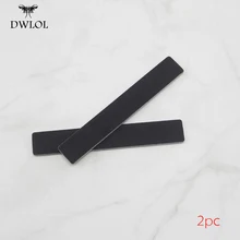 2 pièces Professionnel Limes À Ongles Nail Art Ponçage Fichiers Polissage Manucure Courbe Ensemble D'outils nagel vijlen Tampon À Ongles outil de diagnostic(China)