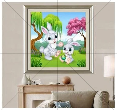 Diy 5d diamond painting animal Rabbit cross stitch needlework full drill resin rhinestones diamond mosaic embroidery wall decor
Diy 5d diamond painting animal Rabbit cross stitch needlework full drill resin rhinestones diamond mosaic embroidery wall decor