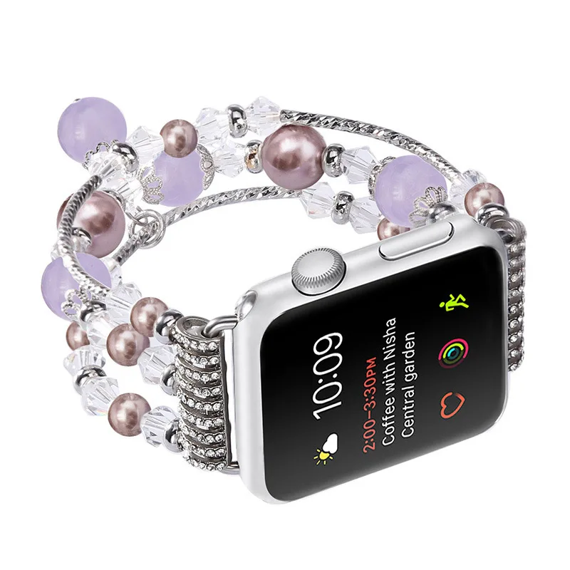 2019 Summer Natural Gray agate band for Apple watch Replacement wrist women's fashion Wrist Strap With Adapters 38 40 42 44mm
2019 Summer Natural Gray agate band for Apple watch Replacement wrist women's fashion Wrist Strap With Adapters 38 40 42 44mm