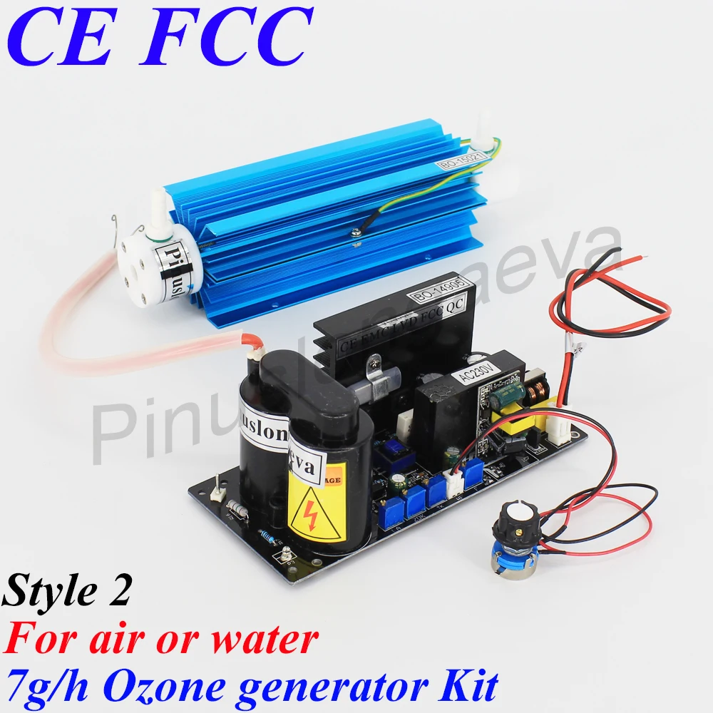 Pinuslongaeva 7G/H 7grams adjustable Quartz tube type ozone generator Kit ozone generator Swimming Pool sewage water treatment
Pinuslongaeva 7G/H 7grams adjustable Quartz tube type ozone generator Kit ozone generator Swimming Pool sewage water treatment