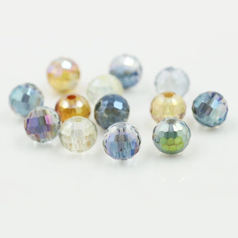 ZHUBI 10pcs AAA 96 Faceted Round Ball 14mm Crystal Glass Plated Beads Jewelry Making DIY Beads For Charms Bracelets & Necklaces
ZHUBI 10pcs AAA 96 Faceted Round Ball 14mm Crystal Glass Plated Beads Jewelry Making DIY Beads For Charms Bracelets & Necklaces