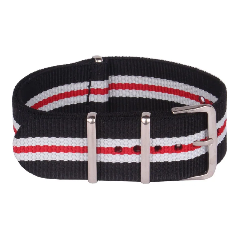 Nato New 2014 Nylon Watch 22 mm MultiColor Black White Red Army Military fabric Woven watchbands Strap Band Buckle belt 22mm
Nato New 2014 Nylon Watch 22 mm MultiColor Black White Red Army Military fabric Woven watchbands Strap Band Buckle belt 22mm