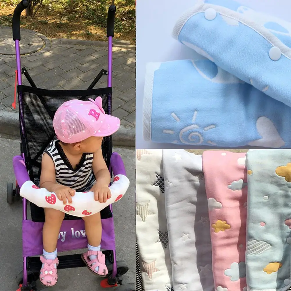 2pcs/pack 6-Layer Gauze Baby Stroller Handrail Bite Towel Baby Safety Sofa Teething Reversible Cotton Pad Multi-function Towel
2pcs/pack 6-Layer Gauze Baby Stroller Handrail Bite Towel Baby Safety Sofa Teething Reversible Cotton Pad Multi-function Towel