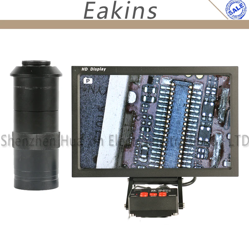 Микроскоп камера 16MP 1080P HDMI TF карта цифровой видео микроскоп записывающее