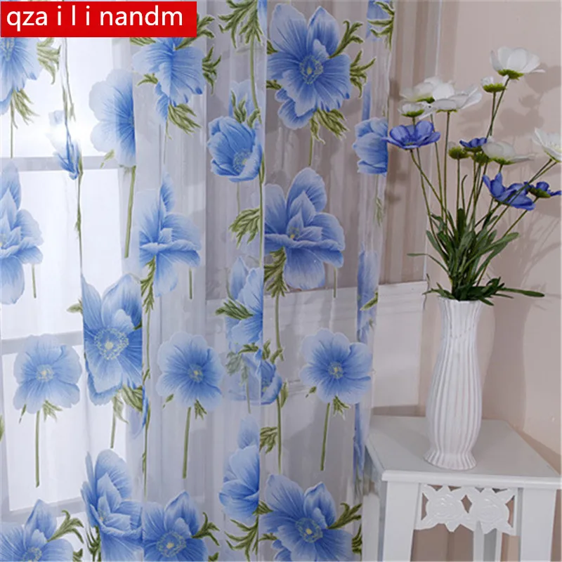 European style new paradise high peony bedroom sheer curtain for Curtains for Living Room tulle curtains factory custom
European style new paradise high peony bedroom sheer curtain for Curtains for Living Room tulle curtains factory custom