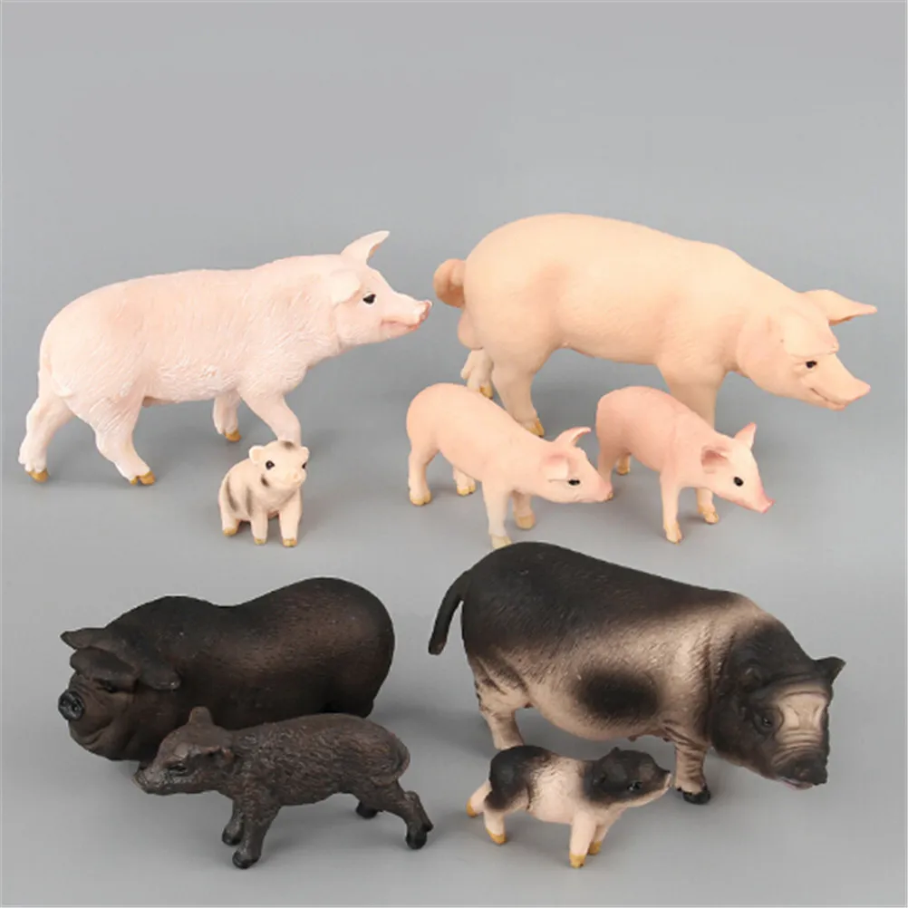 Simulation Original Farm Animal Domestic Pig Family Set Figurine Pig Figure Kids Educational Figure Toy Gift For Children
Simulation Original Farm Animal Domestic Pig Family Set Figurine Pig Figure Kids Educational Figure Toy Gift For Children