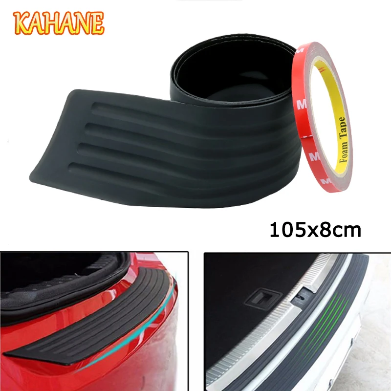 KAHANE 105cm Car SUV Rear Bumper Protector Rubber Trunk Sill Plate Scratch Guard Pad FOR Nissan Qashqai Juke Kia Sportage Rio
KAHANE 105cm Car SUV Rear Bumper Protector Rubber Trunk Sill Plate Scratch Guard Pad FOR Nissan Qashqai Juke Kia Sportage Rio