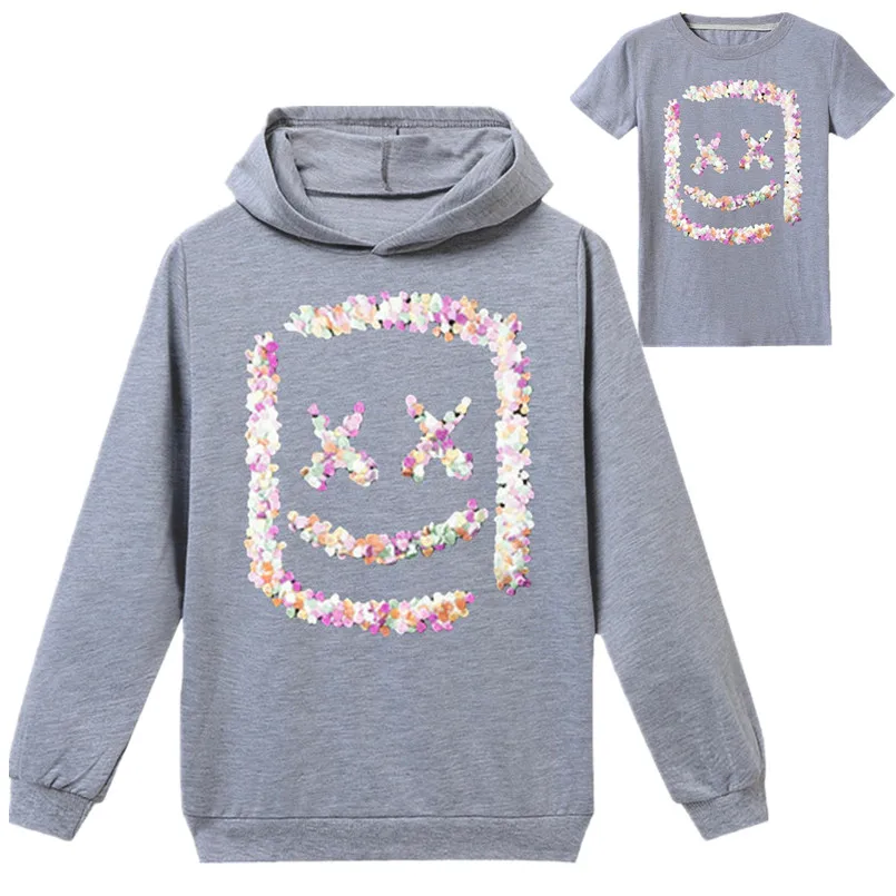 Music festival DJ marshmallow band marshmello smiley face mask boys hoodie costume kids clothes baby boy girl weatshirt Clothing
Music festival DJ marshmallow band marshmello smiley face mask boys hoodie costume kids clothes baby boy girl weatshirt Clothing