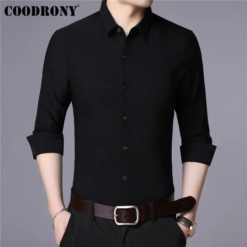 COODRONY Brand Men Shirt Autumn Solid Color Long Sleeve Shirt Men Business Casual Mens Shirts Soft Cotton Camisa Masculina 96026
COODRONY Brand Men Shirt Autumn Solid Color Long Sleeve Shirt Men Business Casual Mens Shirts Soft Cotton Camisa Masculina 96026